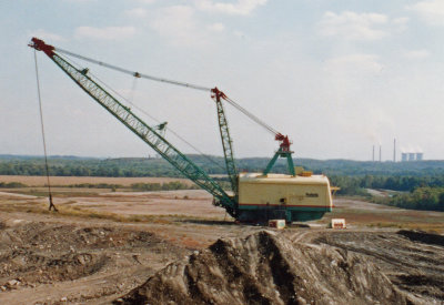 Peabody Coal Company Bucyrus Erie 1450W (Gibraltar Mine)