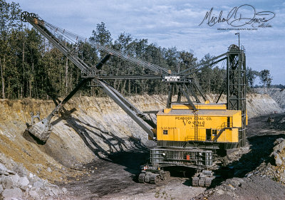 Peabody Coal Company Bucyrus Erie 1050B (Vogue Mine)