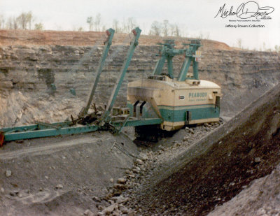 Peabody Coal Company Bucyrus Erie 3850B (Sinclair Mine)