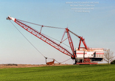 AMAX Coal Company Bucyrus Erie 1150B (Minnehaha Mine)