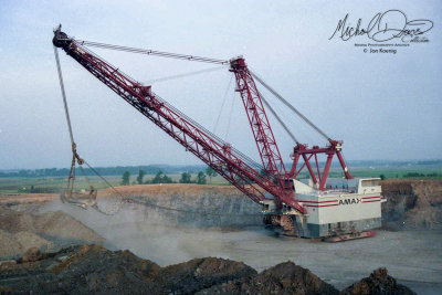 AMAX Coal Company Bucyrus Erie 3270W (Ayrshire Mine)