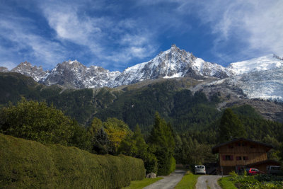 Aiguille du Midi from Chamonix