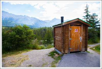 Luxury Mountain Outhouse
