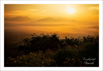 Mountain Sunrise Over Pai