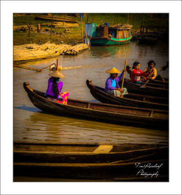 Fishing Women in Mandalay
