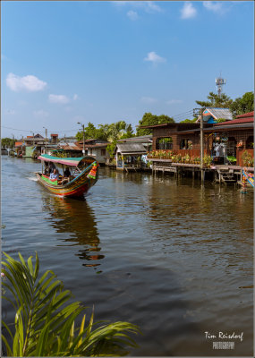 Canal Boat Bang Luang 