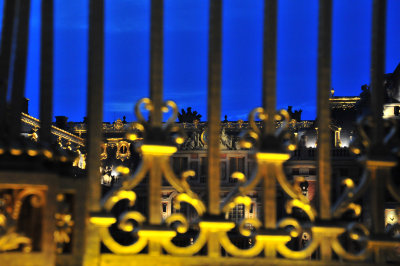 outside the gates, wanting to be inside