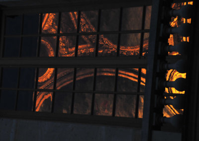 inside another large chamber
