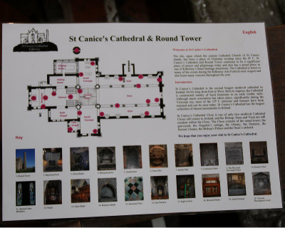 Kilkinney-Saint Canice-Laminated Sheets Provided for Students Studying the Cathedral