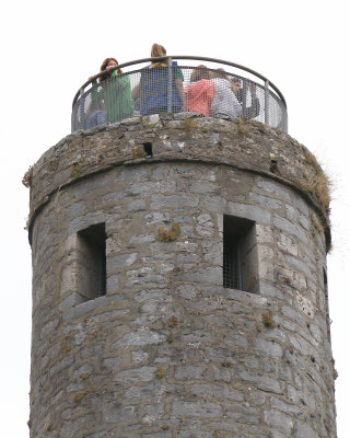 Kilkenny Saint Canice View of the Top of the Round Tower of Saint Canice