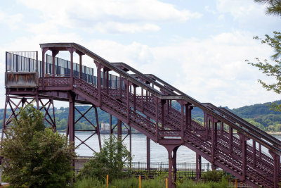 Rhinecliff, NY at the train station