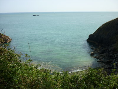 private beach