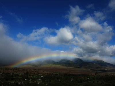 West Maui Mountains rainbow