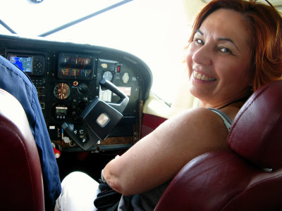 Hey guys:are you ready to fly on a floatplane? Beware: Olive Oyl will be the Co-pilot ... YAY!