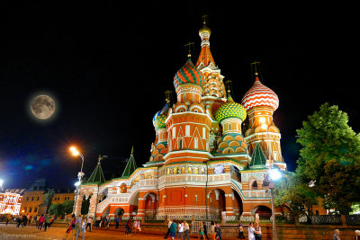St. Basil's Cathedral,Moscow