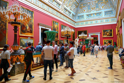 Inside the Hermitage Museum - Saint Petersburg