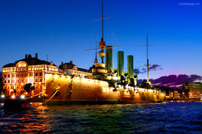 Russian cruiser Aurora, St. Petersburg,Russia