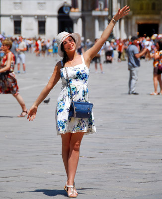 Dancing in Piazza San Marco,Venice