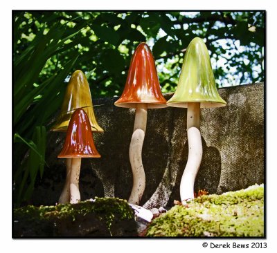 Ceramic Mushrooms....