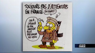 dernier dessin de Charb.