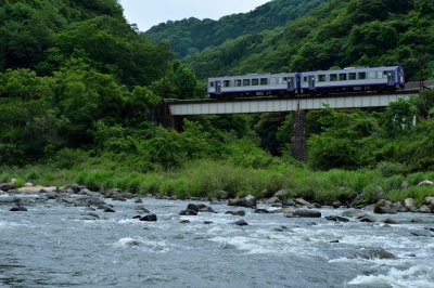 JR Kansai Railway at Kizu-River