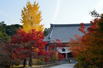 Chishaku-in Temple at Kyoto