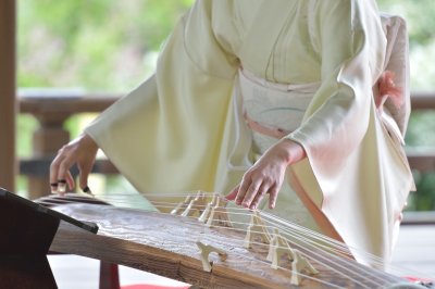 Hagi Matsuri at Nashinoki-Shrine