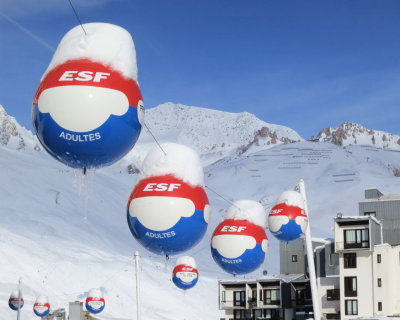 In a Ski Village