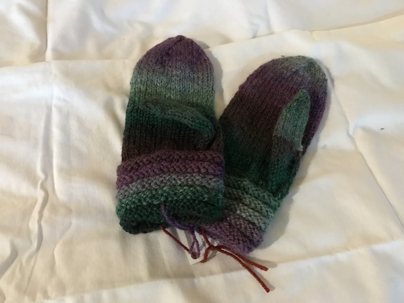 Hand Knit Mittens