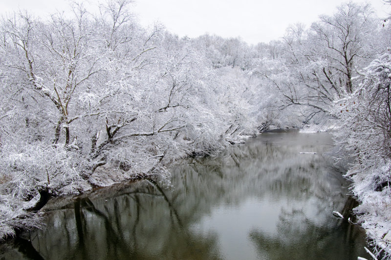 Snow on the Dan River