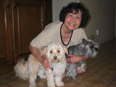 Aunt Judy, Miko, and Mi Lee