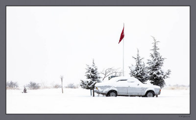 04 Car and flag