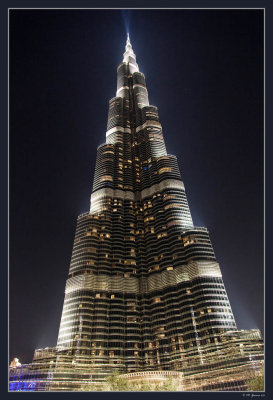 16 Burj Khalifa at night