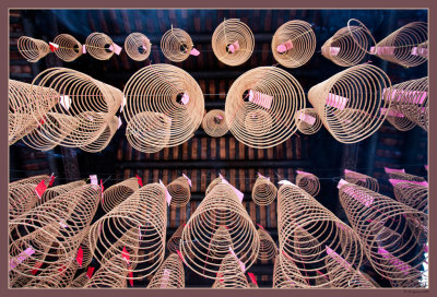 69 Incense coils in Hue
