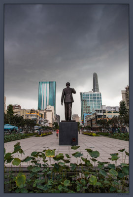 73 Ho Chi Min statue in Saigon