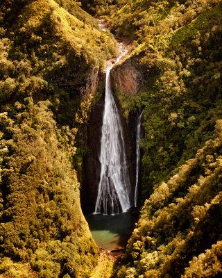 Waterfall. Kauai.