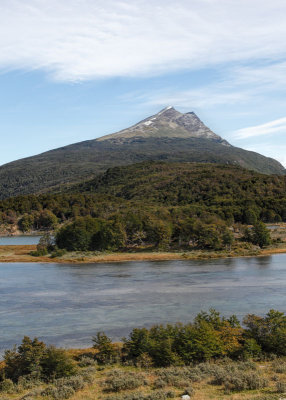 Condor Mountain. Tierra del Fuego National Park.
