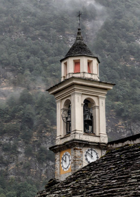 Church of St. Maria Loreto .Sonogno.