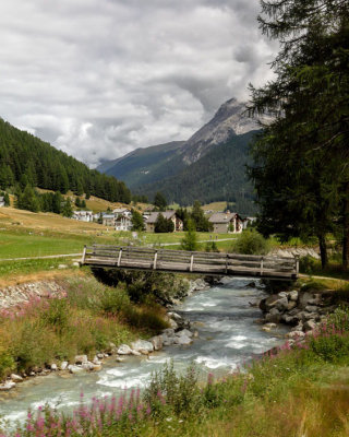 View from the Rhaetische Railway.