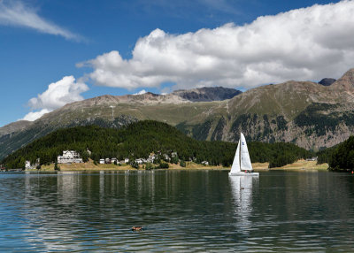 Lake St. Moritz.