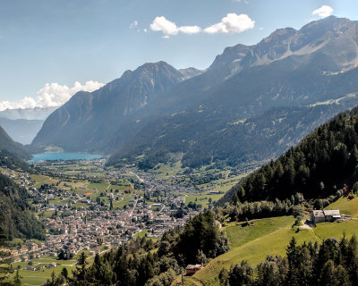 View from Bernina Express.