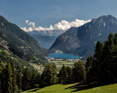 View from Bernina Express.