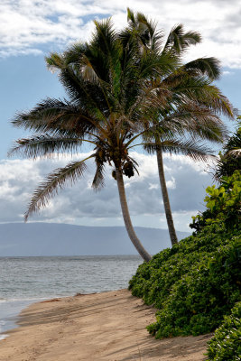 View of Lanai from Molokai.