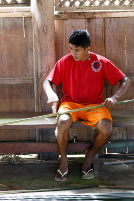 Preparing Material for Weaving