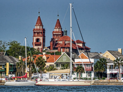 St Augustine from Matanzas Bay