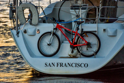 Bike on a Boat