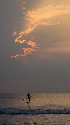 Paddling at Dawn