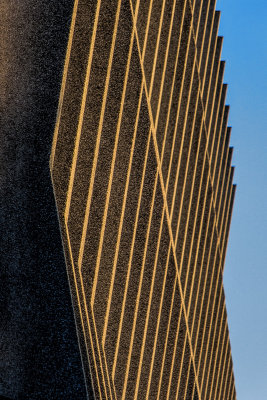 Burns Library in Morning Light