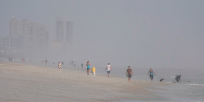 Mist on the Beach