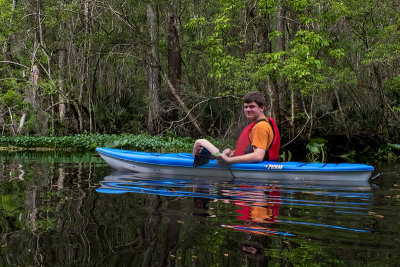 Spencer on Julington Creek